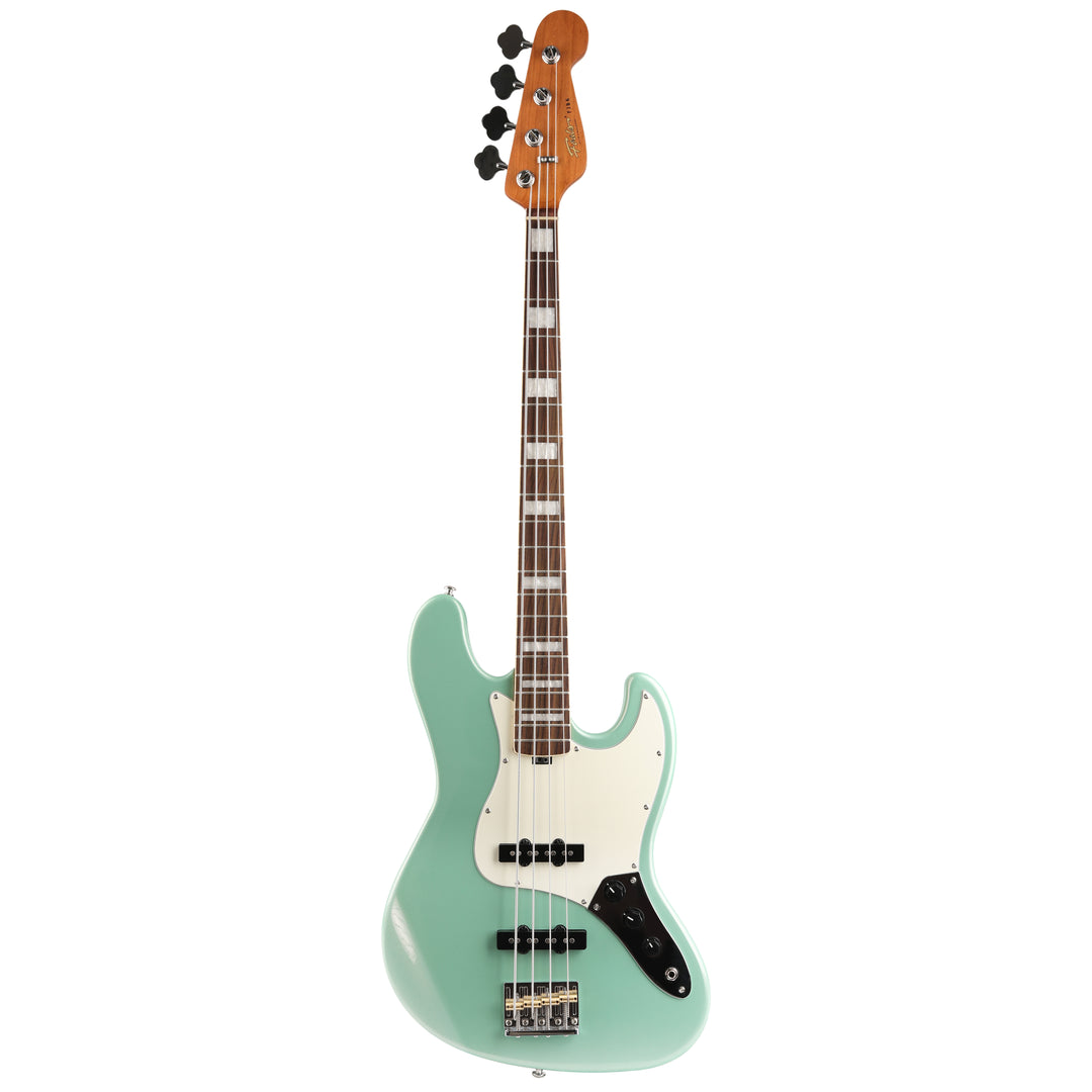 FOALS FJB6 Electric Bass | Ideal for Beginners | J-Style 4-String/5-String BASS |Dreamy Bubble Guitar Bag + Deluxe Accessories