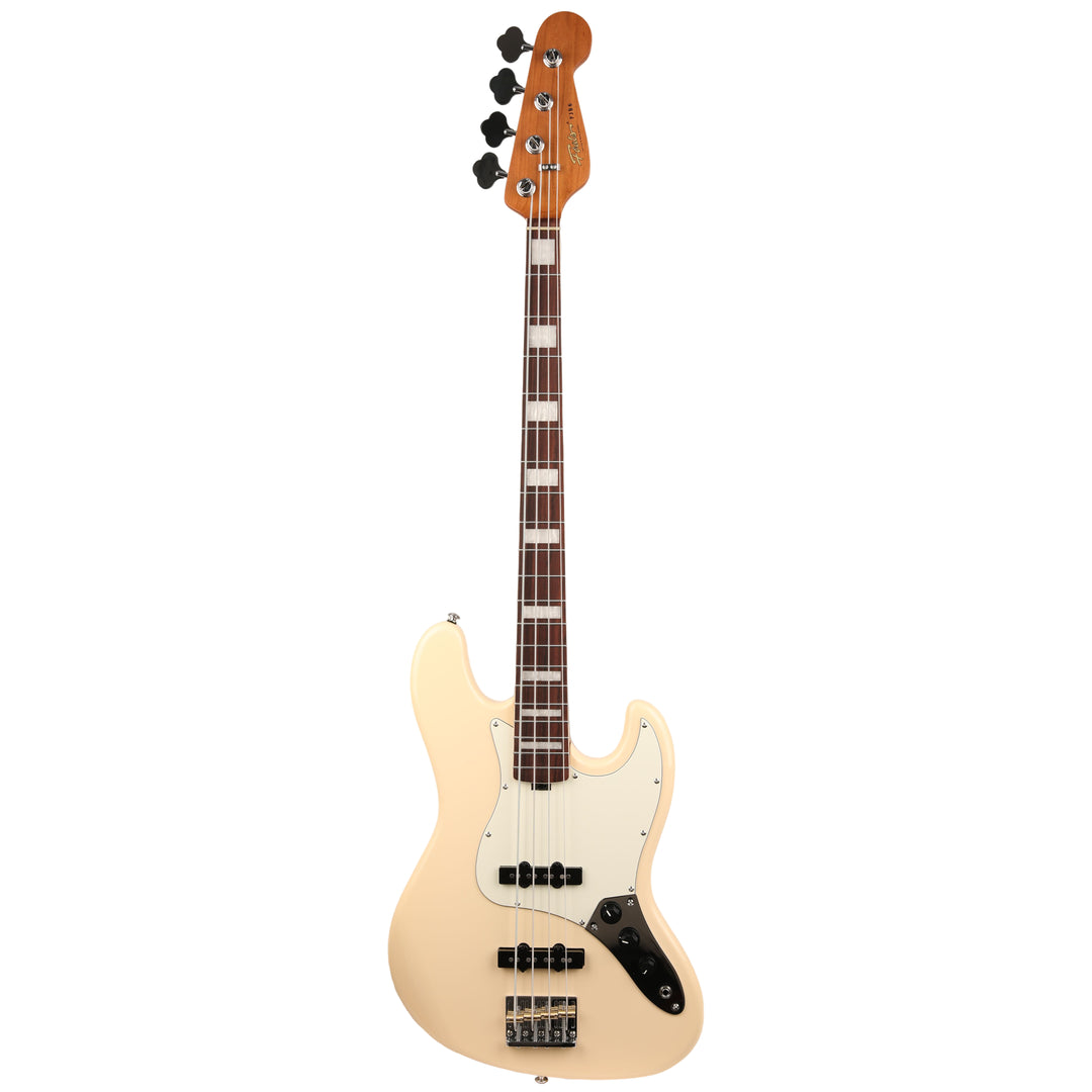 FOALS FJB6 Electric Bass | Ideal for Beginners | J-Style 4-String/5-String BASS |Dreamy Bubble Guitar Bag + Deluxe Accessories