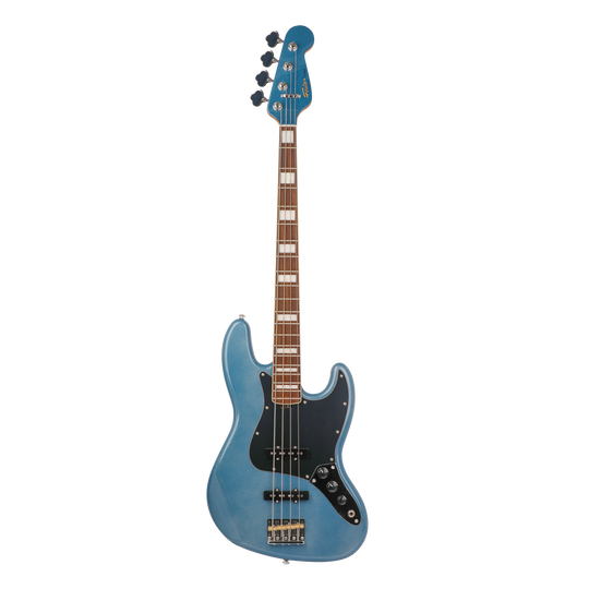 FOALS FJB6 Electric Bass | Ideal for Beginners | J-Style 4-String/5-String BASS |Dreamy Bubble Guitar Bag + Deluxe Accessories