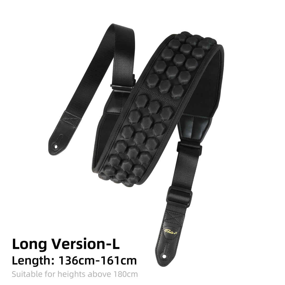 FOALS Air Cushion Guitar Strap – Thickened & Widened with Breathable Decompression Pad for Electric Guitar, Bass, and Heavy Instruments