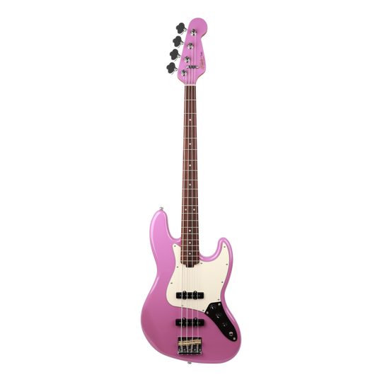 FOALS FJB5 Electric Bass Guitar | J-Style 4-String Bass for Beginners with Dream Bubble Gig Bag