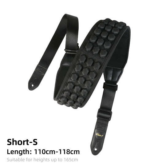 FOALS Air Cushion Guitar Strap – Thickened & Widened with Breathable Decompression Pad for Electric Guitar, Bass, and Heavy Instruments