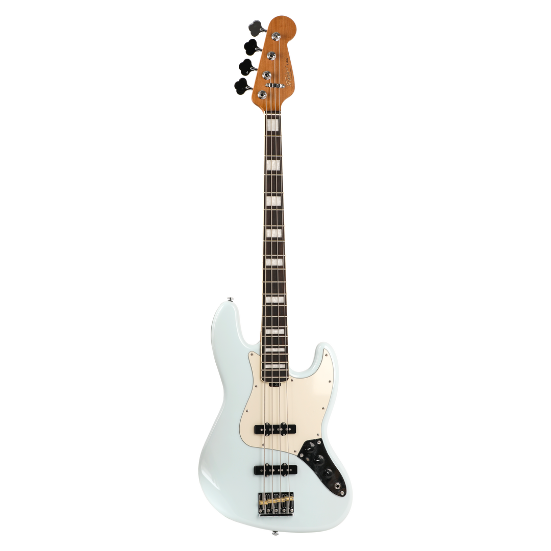 FOALS FJB6 Electric Bass | Ideal for Beginners | J-Style 4-String/5-String BASS |Dreamy Bubble Guitar Bag + Deluxe Accessories