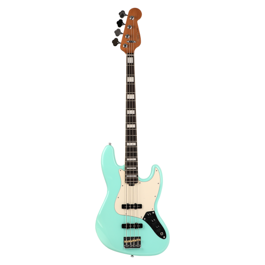 FOALS FJB6 Electric Bass | Ideal for Beginners | J-Style 4-String/5-String BASS |Dreamy Bubble Guitar Bag + Deluxe Accessories