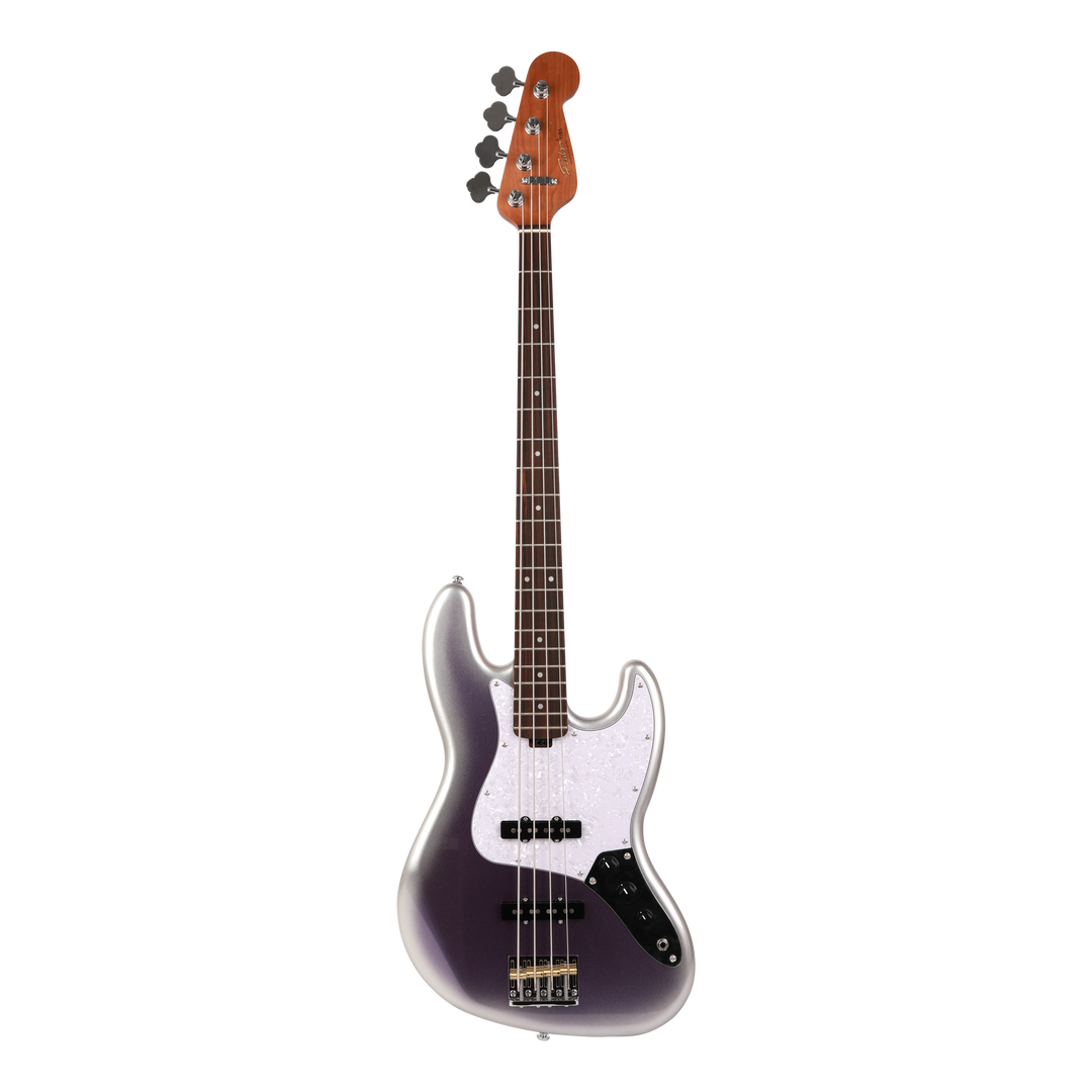 FOALS FJB5 Electric Bass Guitar | J-Style 4-String Bass for Beginners with Dream Bubble Gig Bag