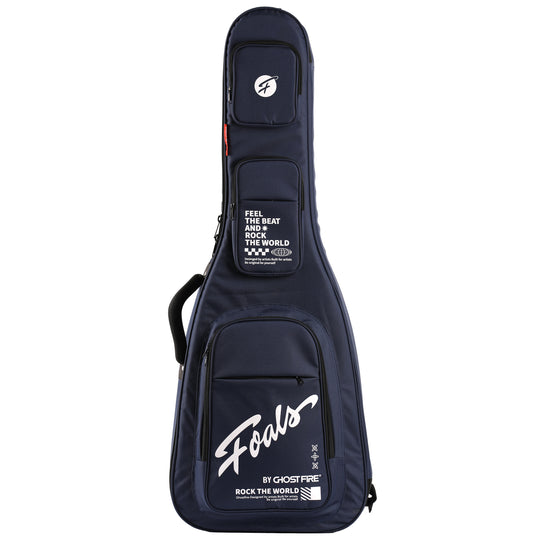 FOALS Dreamy Bubble Series Guitar Bag | Colorful Bass Guitar Case with Extra Thick Padding and Storage Space