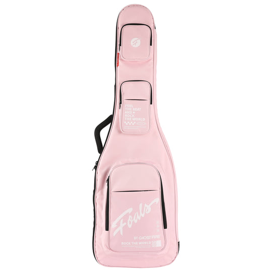 FOALS Dreamy Bubble Series Guitar Bag | Colorful Bass Guitar Case with Extra Thick Padding and Storage Space