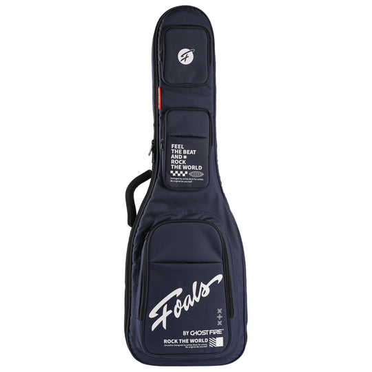FOALS Dreamy Bubble Series Guitar Bag | Colorful Bass Guitar Case with Extra Thick Padding and Storage Space