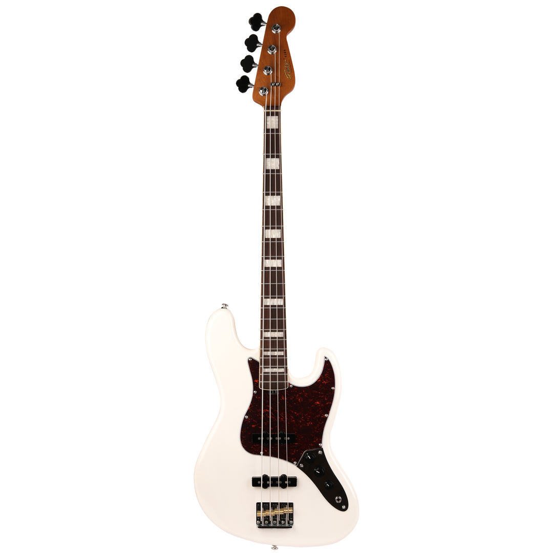 FOALS FJB6 Electric Bass | Ideal for Beginners | J-Style 4-String/5-String BASS |Dreamy Bubble Guitar Bag + Deluxe Accessories