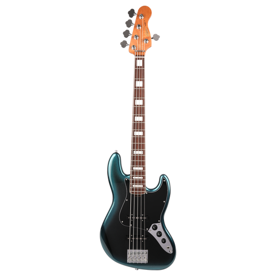 FOALS FJB6 Electric Bass | Ideal for Beginners | J-Style 4-String/5-String BASS |Dreamy Bubble Guitar Bag + Deluxe Accessories