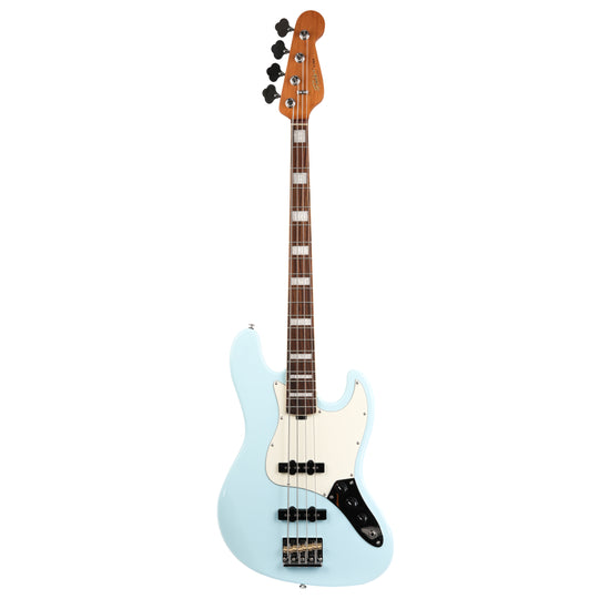 FOALS FJB6 Electric Bass | Ideal for Beginners | J-Style 4-String/5-String BASS |Dreamy Bubble Guitar Bag + Deluxe Accessories