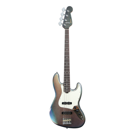 FOALS FJB5 Electric Bass Guitar | J-Style 4-String Bass for Beginners with Dream Bubble Gig Bag