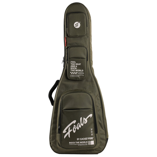 FOALS Dreamy Bubble Series Guitar Bag | Colorful Bass Guitar Case with Extra Thick Padding and Storage Space