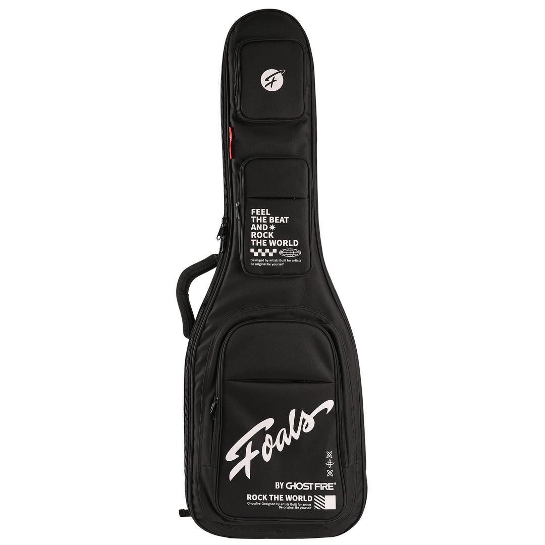 FOALS Dreamy Bubble Series Guitar Bag | Colorful Bass Guitar Case with Extra Thick Padding and Storage Space