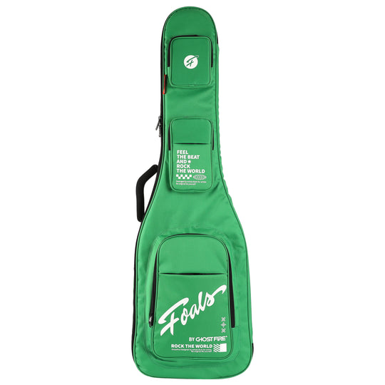 FOALS Dreamy Bubble Series Guitar Bag | Colorful Bass Guitar Case with Extra Thick Padding and Storage Space