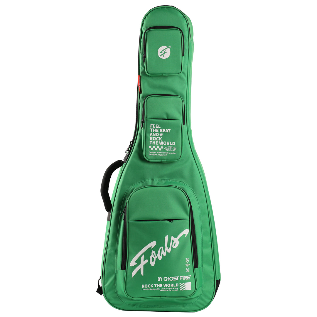 FOALS Dreamy Bubble Series Guitar Bag | Colorful Bass Guitar Case with Extra Thick Padding and Storage Space