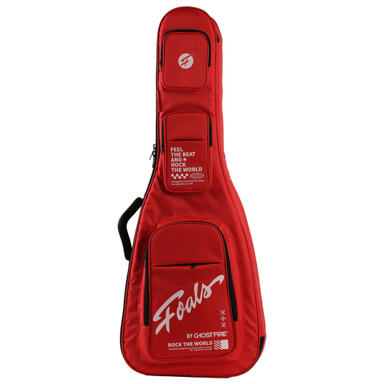 FOALS Dreamy Bubble Series Guitar Bag | Colorful Bass Guitar Case with Extra Thick Padding and Storage Space