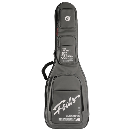 FOALS Dreamy Bubble Series Guitar Bag | Colorful Bass Guitar Case with Extra Thick Padding and Storage Space
