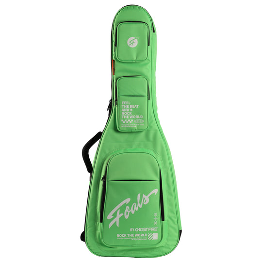 FOALS Dreamy Bubble Series Guitar Bag | Colorful Bass Guitar Case with Extra Thick Padding and Storage Space