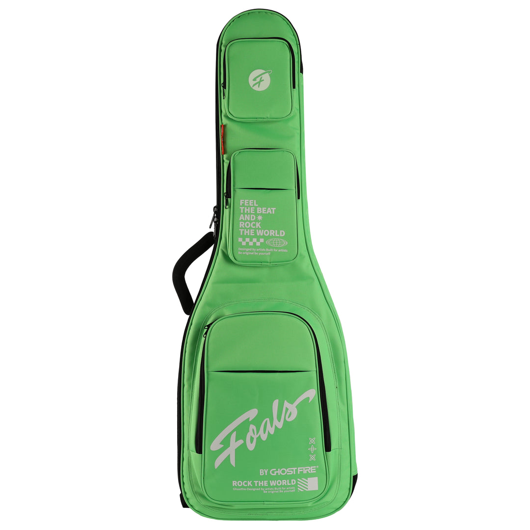 FOALS Dreamy Bubble Series Guitar Bag | Colorful Bass Guitar Case with Extra Thick Padding and Storage Space