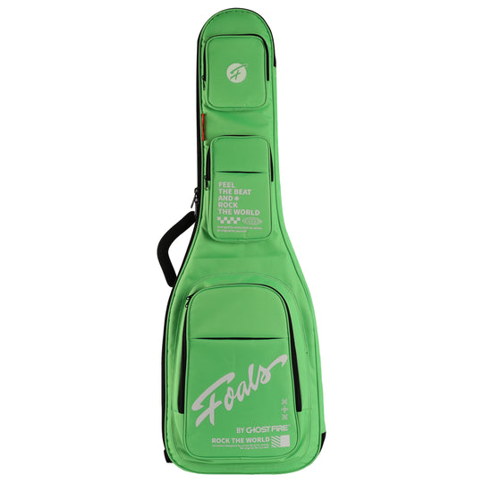 FOALS Dreamy Bubble Series Guitar Bag | Colorful Bass Guitar Case with Extra Thick Padding and Storage Space