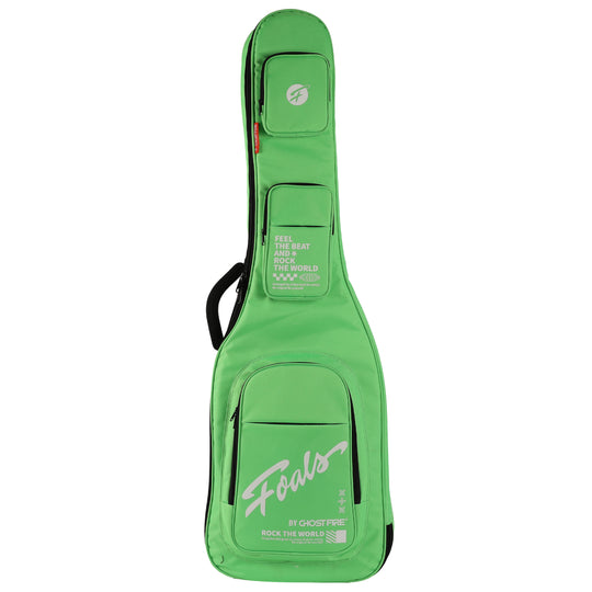 FOALS Dreamy Bubble Series Guitar Bag | Colorful Bass Guitar Case with Extra Thick Padding and Storage Space