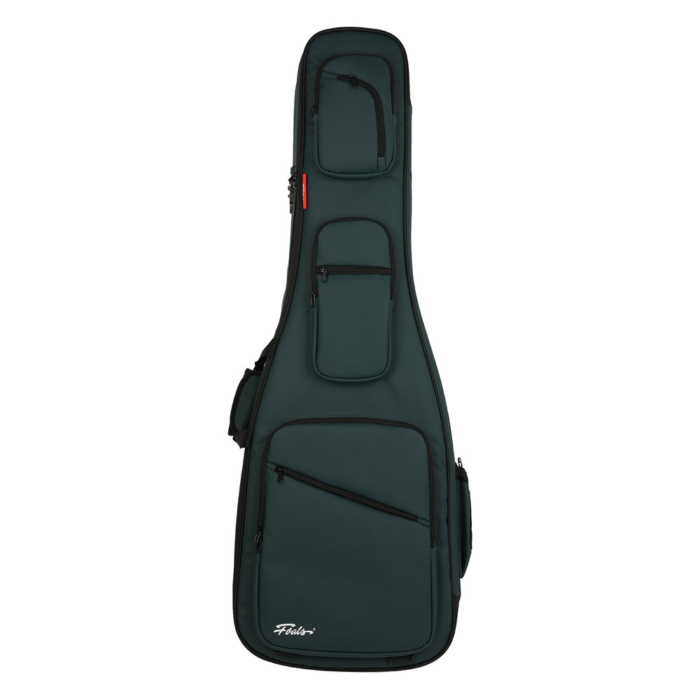 FOALS Armor Series Dual Bass Guitar Case with Wheels | Heavy-Duty Double Bass Gig Bag