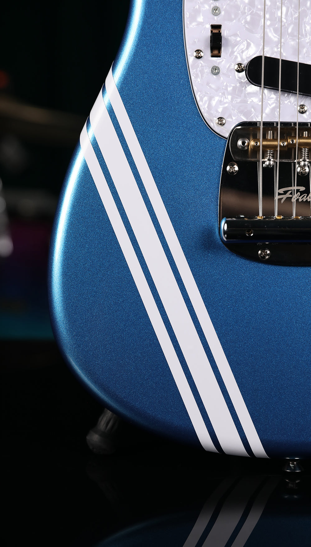FOALS Competition Stripe Guitar PVC Decal | Peel & Stick Racing Stripe Sticker
