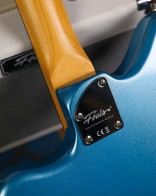 FOALS FJM7-MAX Offset Electric Guitar – Black Aluminum Pickguard | Autumn Special Edition