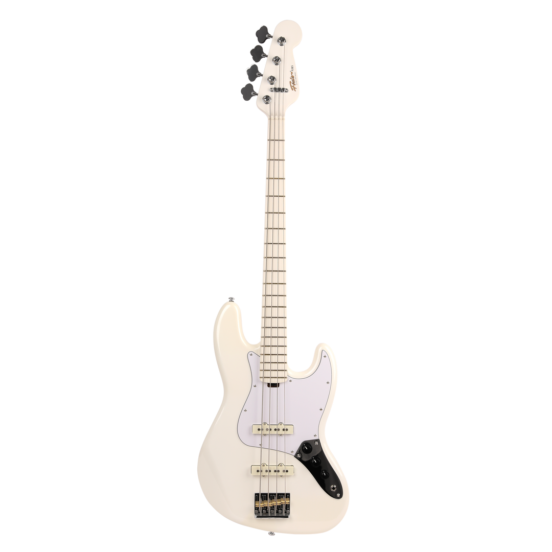 FOALS FJB5 Electric Bass Guitar | J-Style 4-String Bass for Beginners with Dream Bubble Gig Bag