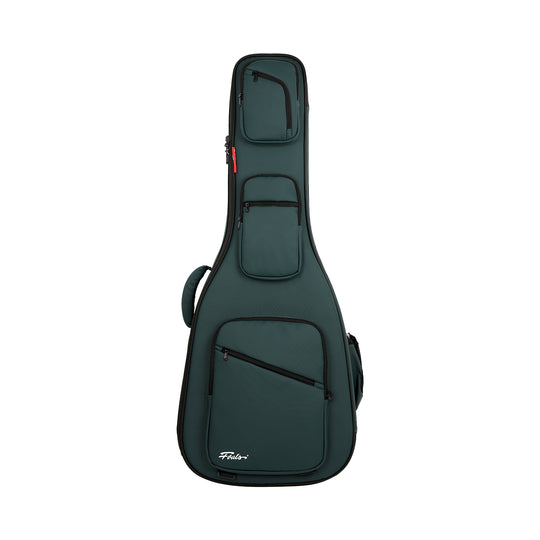 FOALS Armor Series Electric Guitar Travel Case with Wheels | Heavy-Duty Protective Gig Bag TSA lock
