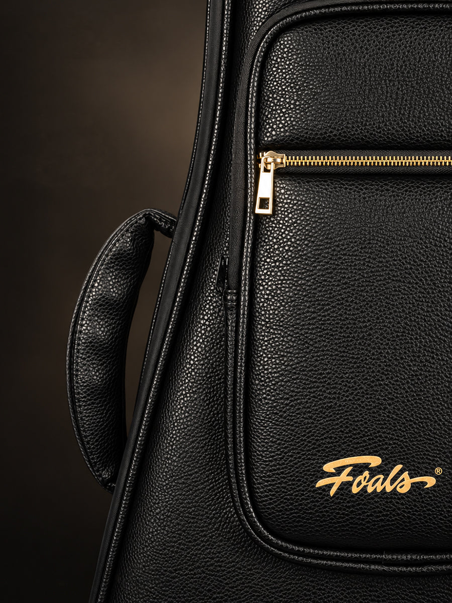 FOALS Master Series Premium Bass Guitar Gig Bag | 360° Reinforced Protective Case with Detachable Wheels