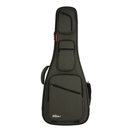 FOALS Armor Series Electric Guitar Travel Case with Wheels | Heavy-Duty Protective Gig Bag TSA lock