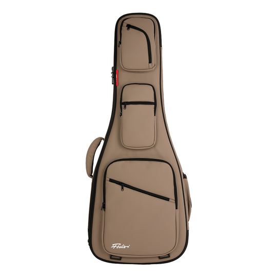 FOALS Armor Series Electric Guitar Travel Case with Wheels | Heavy-Duty Protective Gig Bag TSA lock