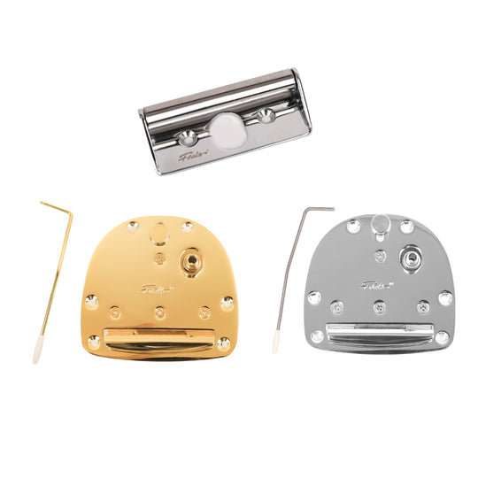 Foals FJM7 Jazzmaster/Jaguar Electric Guitar Tremolo System with Buzz Stop Tailpiece – Upgrade for Stable Tuning & Reduced String Buzz