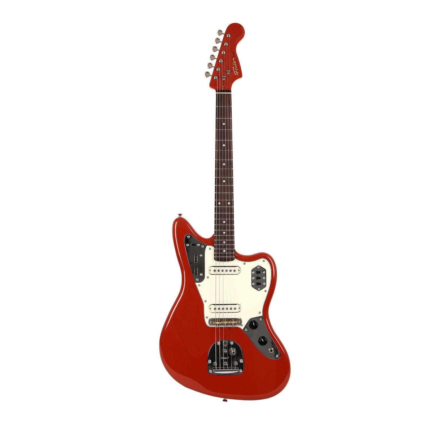 FOALS FJG7 Offset Electric Guitar – Classic Jaguar-Style Design