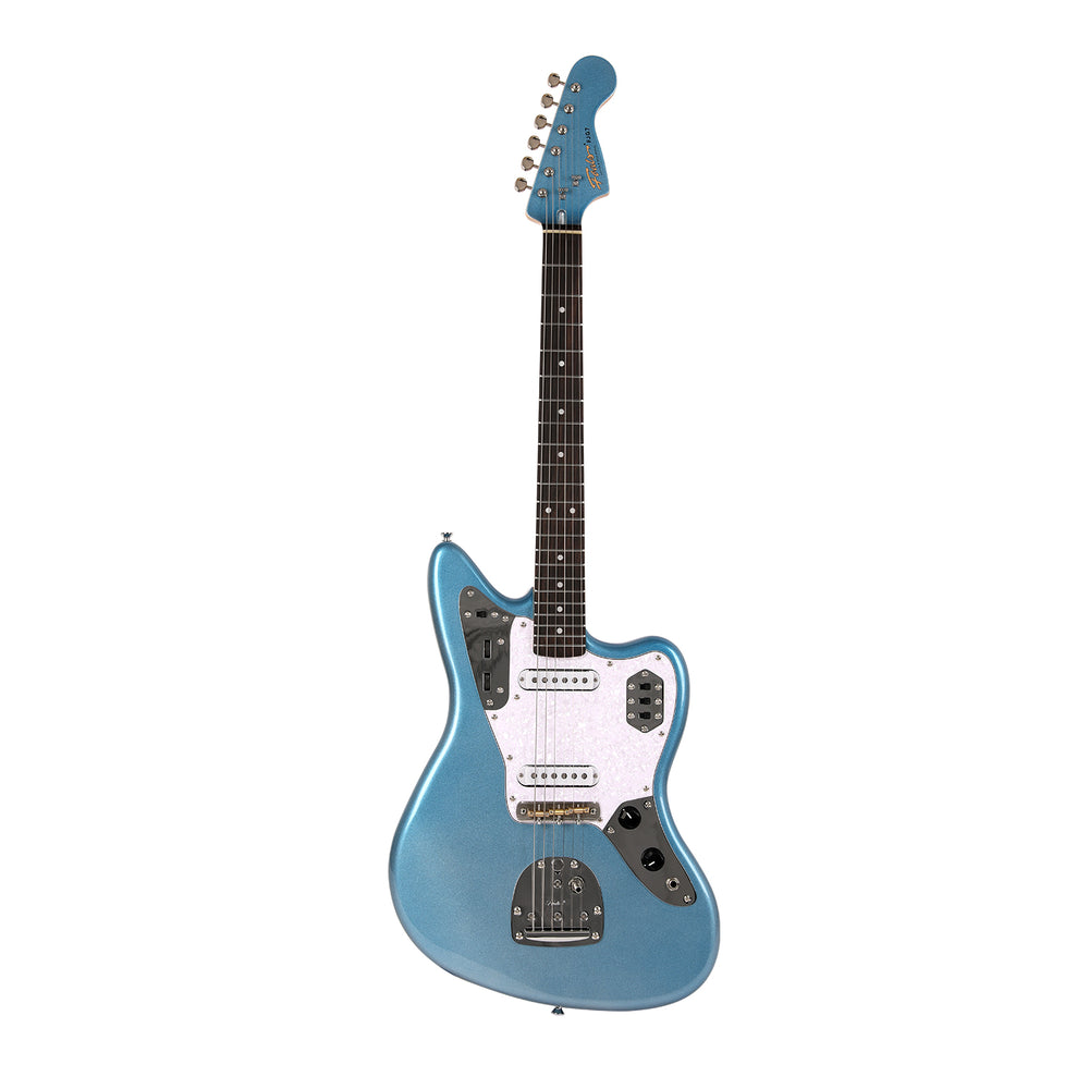FOALS FJG7 Offset Electric Guitar – Classic Jaguar-Style Design, Dual-Pickup Configuration