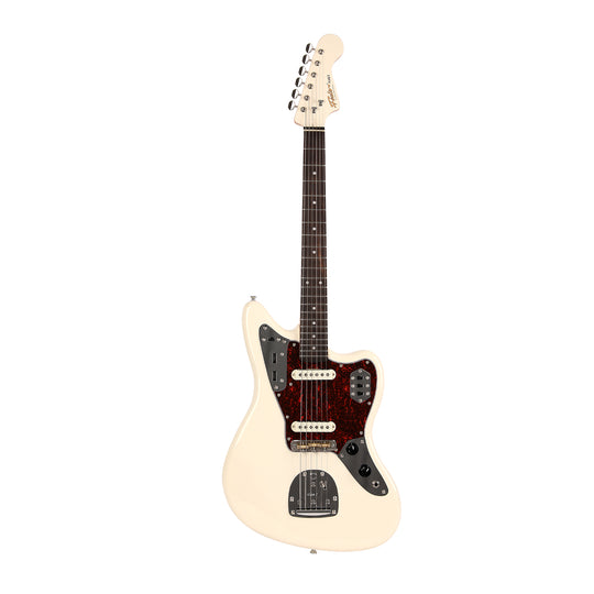 FOALS FJG7 Offset Electric Guitar – Classic Jaguar-Style Design, Dual-Pickup Configuration