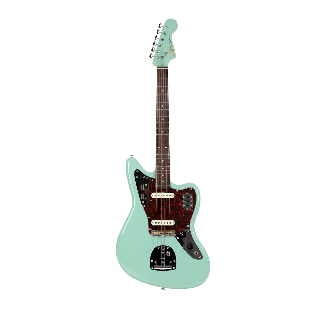 FOALS FJG7 Offset Electric Guitar – Classic Jaguar-Style Design, Dual-Pickup Configuration
