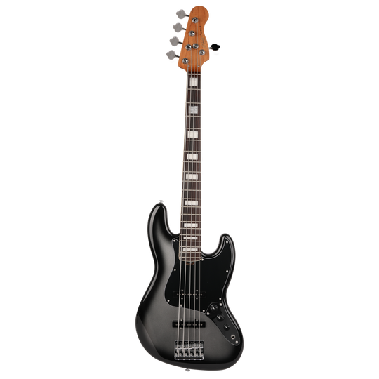 FOALS FJB6 エレクトリックベース | 初心者に最適 | Jスタイル 4弦/5弦ベース | 夢のようなバブルギターバッグ + デラックスアクセサリー