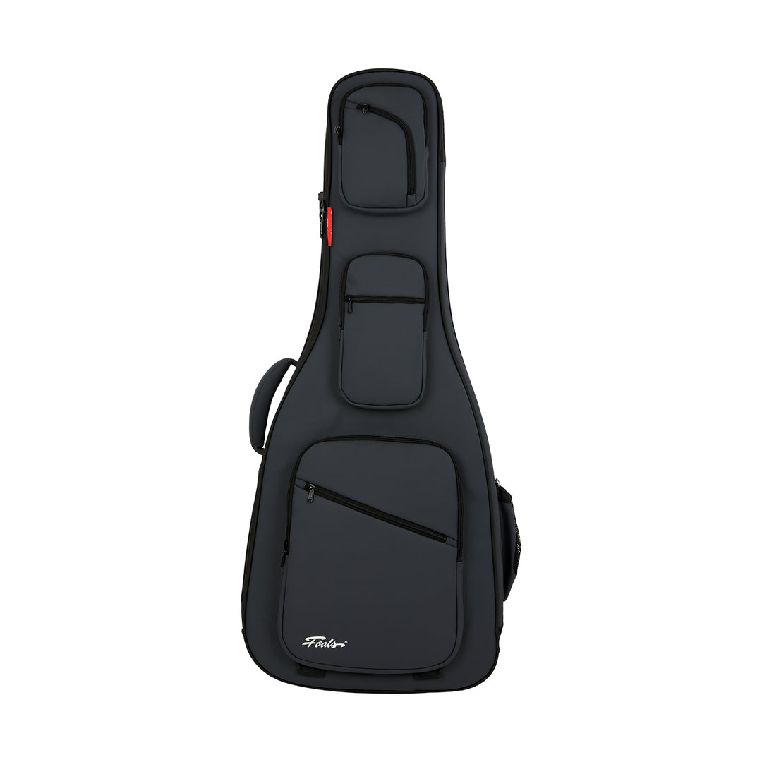 FOALS Armor Series Electric Guitar Travel Case with Wheels | Heavy-Duty Protective Gig Bag TSA lock