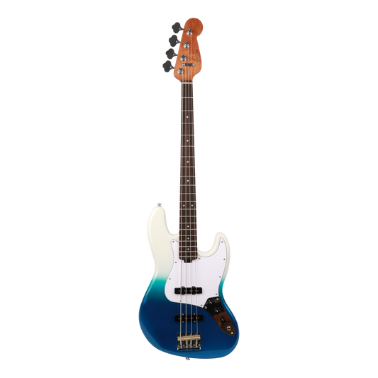 🎉 New Year Mega Sale🔥FOALS FJB5 Electric Bass Guitar | J-Style 4-String Bass for Beginners with Dream Bubble Gig Bag