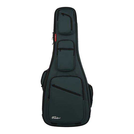 FOALS Armor Series Dual Electric Guitar Case  with Wheels | Heavy-Duty Double Guitar Gig Bag