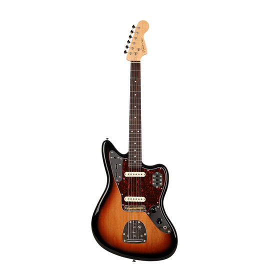 FOALS FJG7 Offset Electric Guitar – Classic Jaguar-Style Design, Dual-Pickup Configuration