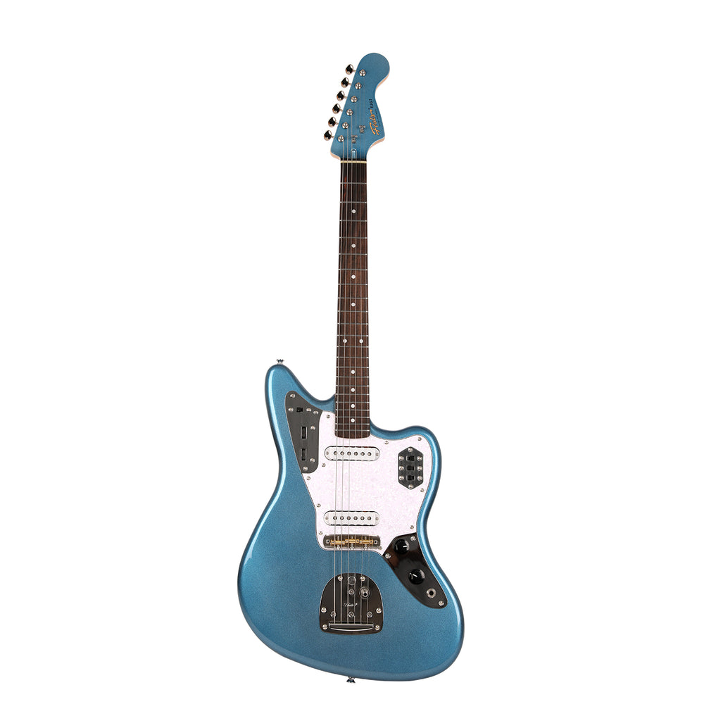 FOALS FJG7 Offset Electric Guitar – Classic Jaguar-Style Design, Dual-Pickup Configuration