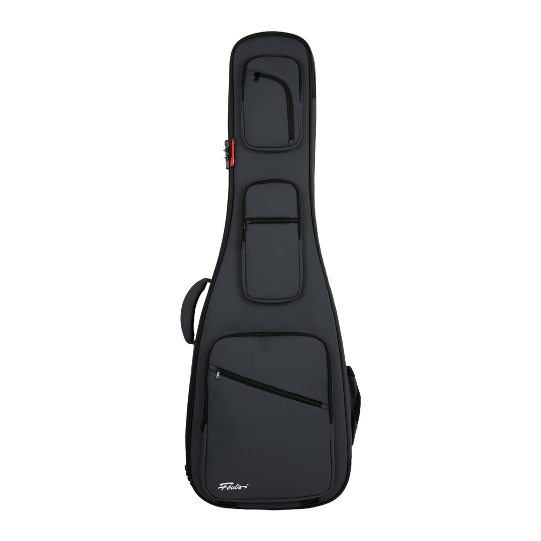 FOALS Armor Series Electric Guitar Travel Case with Wheels | Heavy-Duty Protective Gig Bag TSA lock