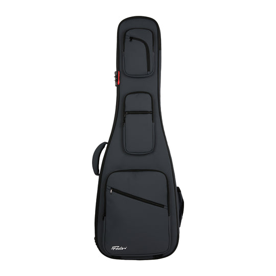 FOALS Armor Series Electric Guitar Travel Case with Wheels | Heavy-Duty Protective Gig Bag TSA lock