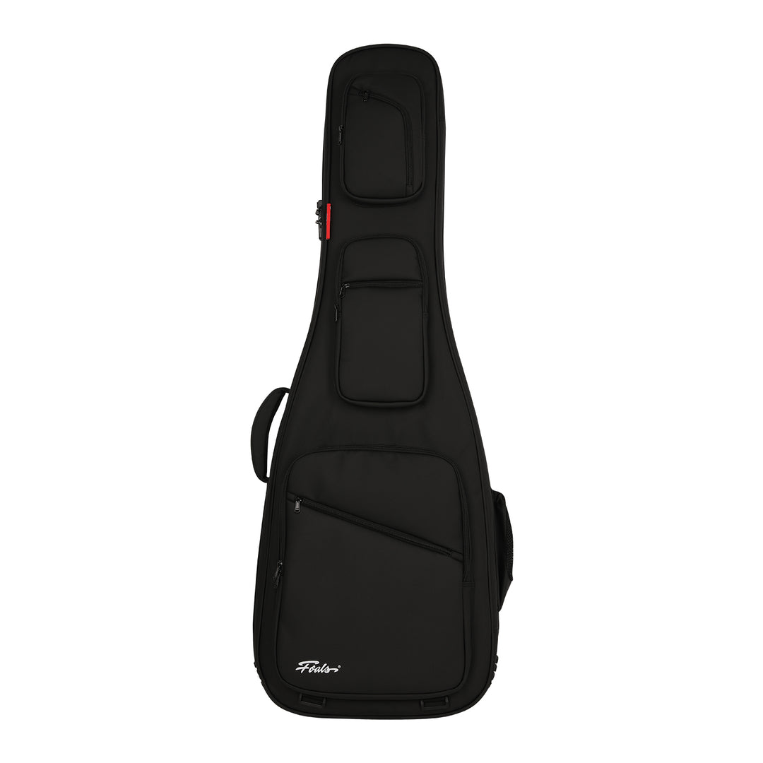 FOALS Armor Series Electric Guitar Travel Case with Wheels | Heavy-Duty Protective Gig Bag TSA lock