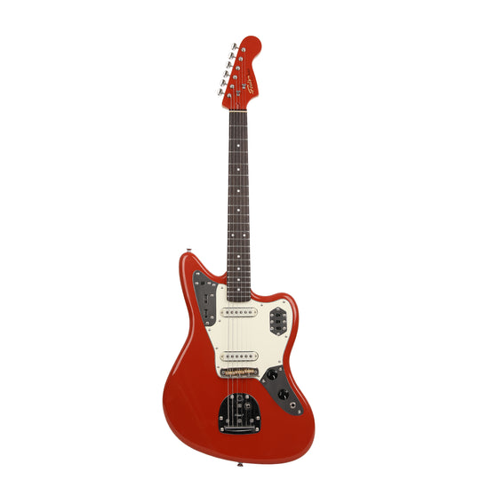 FOALS FJG7 Offset Electric Guitar – Classic Jaguar-Style Design, Dual-Pickup Configuration
