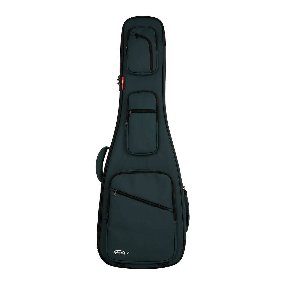 FOALS Armor Series Electric Guitar Travel Case with Wheels | Heavy-Duty Protective Gig Bag TSA lock